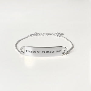 Engraved Fortune Bracelet: